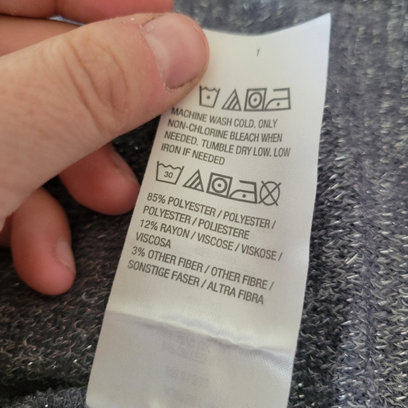 Susan graver NIB leopard print cardigsn black and grey with pockets womans Large - Picture 6 of 9